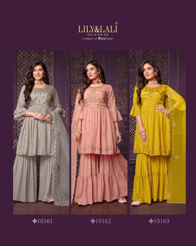 Eminent 2 By Lily And Lali Sharara Readymade Suits Catalog